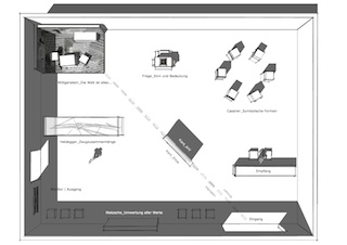 Vignette
      	Grundriss Zimmer mit Einsicht
