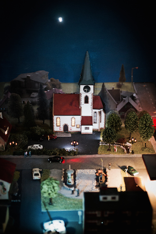 Vignette Frege: Innenansicht Abend